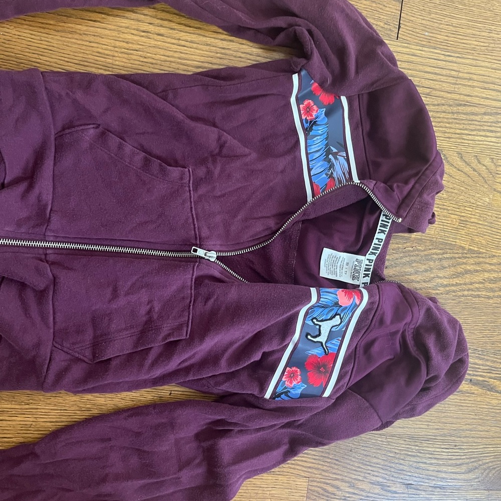 Victoria’s Secret Pink zip up hoodie